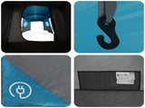 Instant Tent with Rainfly Water-Resistant 3-Person Blue 42042275