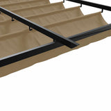 Gazebo 300 x 300 x 200 cm Taupe Polyester 4003973