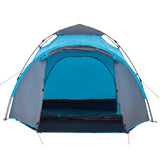 Camping Tent Dome 3-Person Blue Quick Release 4004227