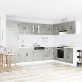 Kitchen Cabinet Kalmar Concrete Grey 80 x 46 x 81.5 cm 3315005