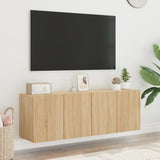 TV Cabinets Wall-mounted 2 pcs Sonoma Oak 60x30x41 cm 836943