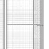 Cat Cage 3x1.5x2.5 m Galvanised Steel 146360