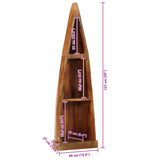 Boat Cabinet 39x27x127 cm Solid Wood Reclaimed 4009373