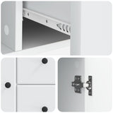 Sideboard with Drawer White 89 x 34.5 x 60 cm Engineered Wood 895575