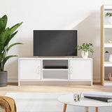 TV Cabinet White 102x30x37.5 cm Engineered Wood 823253