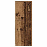 LED Sideboard Brown 41 x 37 x 100 cm Engineered Wood 863024