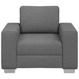 Sofa Dark Grey 100 x 77 x 82 cm Fabric 4105208