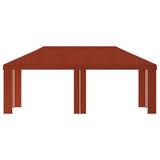 Gazebo Cover 6 x 3 m Terracotta Polyester 190 gsm 900426
