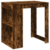 Bar Table Smoked Oak102x70x103.5 cm Engineered Wood 3309325