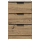 Bedside Cabinet Artisan Oak 40x36x65 cm Engineered Wood 856934