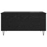 Coffee Table Black oak 90 x 44.5 x 45 cm Engineered wood 879617
