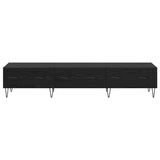 TV Cabinet Black oak 150 x 36 x 30 cm Engineered wood 882328