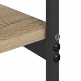 Console Table Sonoma Oak 101 x 35 x 80.5 cm Engineered Wood 868470