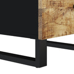 ZNTS Sideboard with 3 Drawers 40x33.5x75 cm Solid Wood Mango 352905