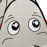 Elephant Children Play Tent with 250 Balls Grey 174x86x101 cm 3107739