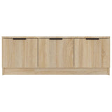 TV Cabinet Sonoma Oak 102x35x36.5 cm Engineered Wood 811361