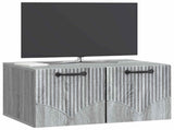 Wall-Mounted TV Cabinet Grey Sonoma 59.5 x 41 x 30 cm 899021