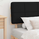 Bed Frame with Upholstered Headboard Black 90 x 200 cm 877446