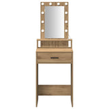 Dressing Table Brown 50 x 41 x 140 cm Engineered Wood 865162