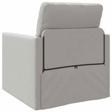 Sofa Bed Cloud Grey 74 x 77 x 81 cm Fabric 4106630