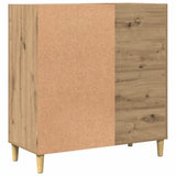 Record Cabinet Artisan Oak 84.5x38x89 cm Engineered Wood 857172