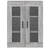 Wall Mounted Cabinets 2 pcs Grey Sonoma Engineered Wood 3197911