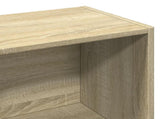 Bookcase Sonoma Oak 57x28.5x107.5 cm Engineered Wood 848005