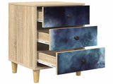 Bedside Cabinet RAALTE 2 pcs Sonoma Oak 36 x 33 x 60 cm 8007276
