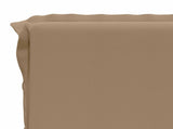 High Back Chair Cushion GEMERT 6 pcs 100% Polyester Taupe 945941