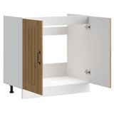 Sink Base Cabinet Lucca Artisan Oak Engineered Wood 853696