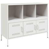 Sideboard White 100.5x39x79 cm Steel 843095