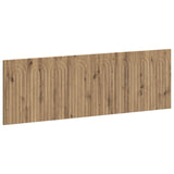 Wall-Mounted Headboard ALKMAAR Artisan Oak Engineered Wood 896294