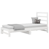 Pull-out Day Bed without Mattress White 2x cm 3108303