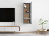 Wall TV Cabinet 2 pcs Concrete Grey 31 x 30 x 60 cm 803335