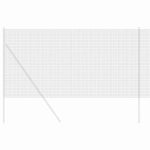 Welded Wire Fence Grey 1.4 x 25 m Steel 42005224