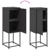 Highboard Black 36x39x107 cm Steel 846530