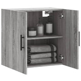Wall Cabinet Grey Sonoma 60x31x60 cm Engineered Wood 829994