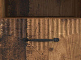TV Cabinet Old Wood 102 x 34.5 x 47 cm Engineered Wood 895373