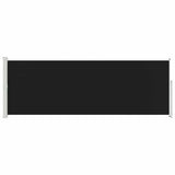 Retractable Side Awning 160 x 500 cm Black 45460