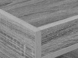 End Table 2 pcs Grey Sonoma 40 x 40 x 56 cm Engineered Wood 890955