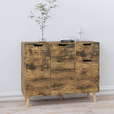 ZNTS Sideboard Smoked Oak 90x30x72 cm Engineered Wood 326821