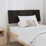 Upholstered Headboard Black 90 cm Solid Pine Wood 879251