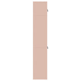 Storage Cabinet 2 pcs Pink 60 x 40 x 220 cm Steel Lockable 3438706
