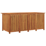 Garden Storage Box 200x80x75 cm Solid Wood Acacia 319709