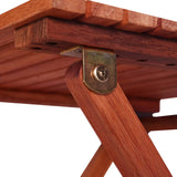 Bistro Set Brown Solid eucalyptus wood with an oil finish Small 45586