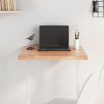 Table Top Light Brown 60x60x cm Treated Solid Wood Oak 3156351