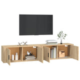 Wall-mounted TV Cabinets 2 pcs Sonoma Oak 100x34.5x40 cm 3188369
