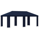 Garden Gazebo 6 x 3 m Blue Polyester and Steel 190 3376013