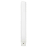 Wall-mounted Urinal Privacy Screen Ceramic White 143852