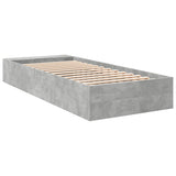 Bed Frame without Mattress Concrete Grey 90x190 cm Single 3280618